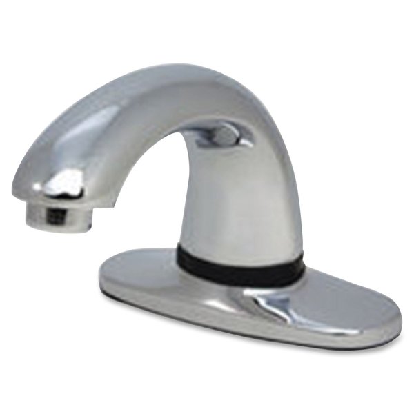 Sensor Single Hole Mount, 1 Hole Low Arc Bathroom Faucet, Polished chrome