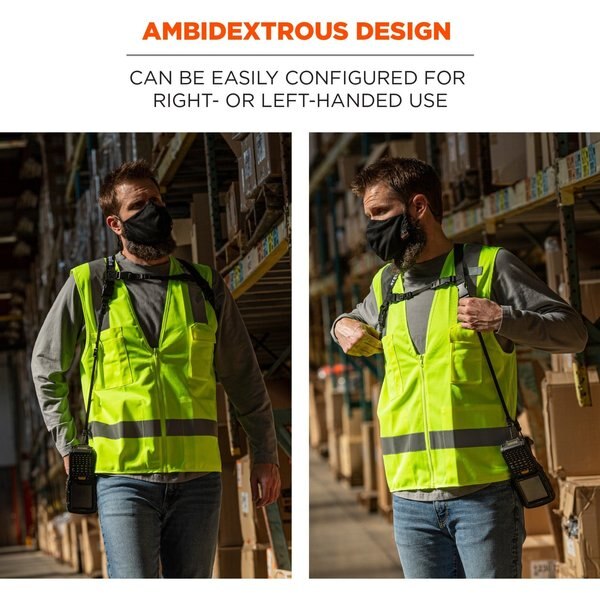 Harness, Black, Large, For Barcode Scanner