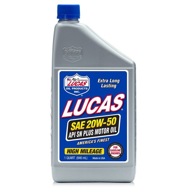 Sae 20W-50 Plus Motor Oil, 1x1/55 gal