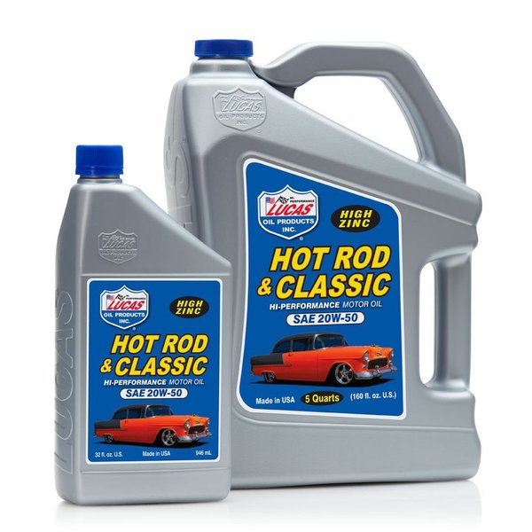 Sae 20W-50 Hot Rod Oil, 1x1/55 gal Dru