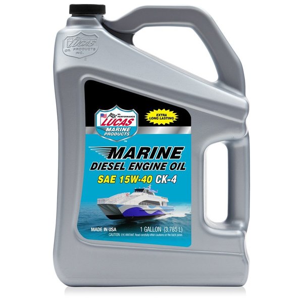 Marine Sae 15W-40 Cj-4 Oil, 1 gal.