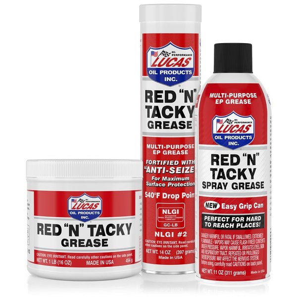Red N Tacky Grease, 1x1/400 lb Drum