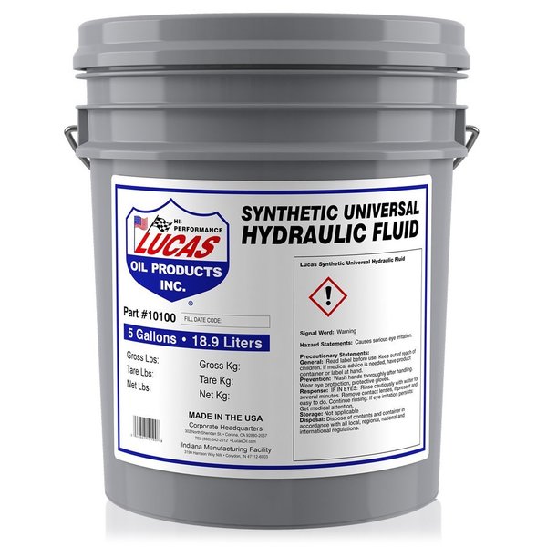 Synthetic Universal Hydraulic Fluid, 1x1/