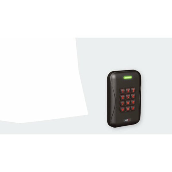 Access Control Keypad, Black, 5-7/64 in. H
