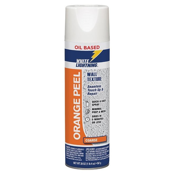 Wall Texture, White, Flat, 20 oz
