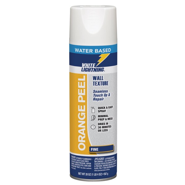 Wall Texture, White, Flat, 20 oz