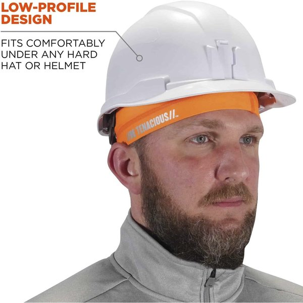 High Performance Cap, Orange, Universal Sz