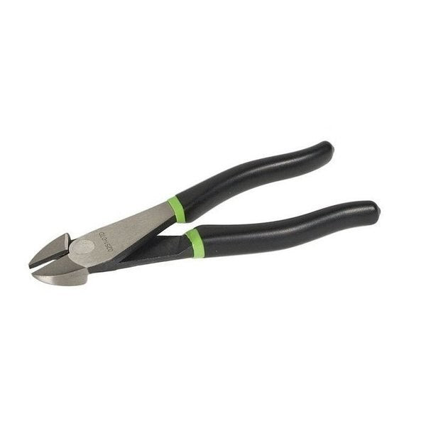 8 3/4 in High Leverage Diagonal Cutting Plier Flush Cut Oval Nose Uninsulated