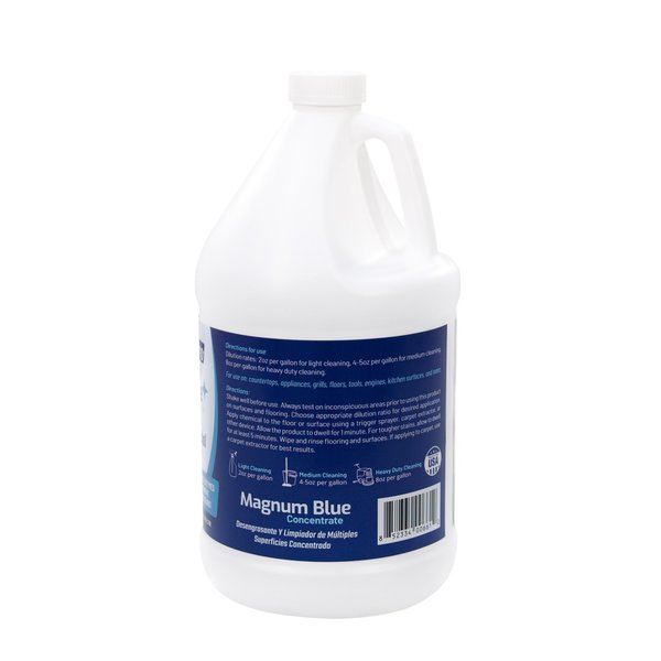 Liquid 1 gal. Magnum Blue Heavy Duty Cleaner Degreaser, Jug