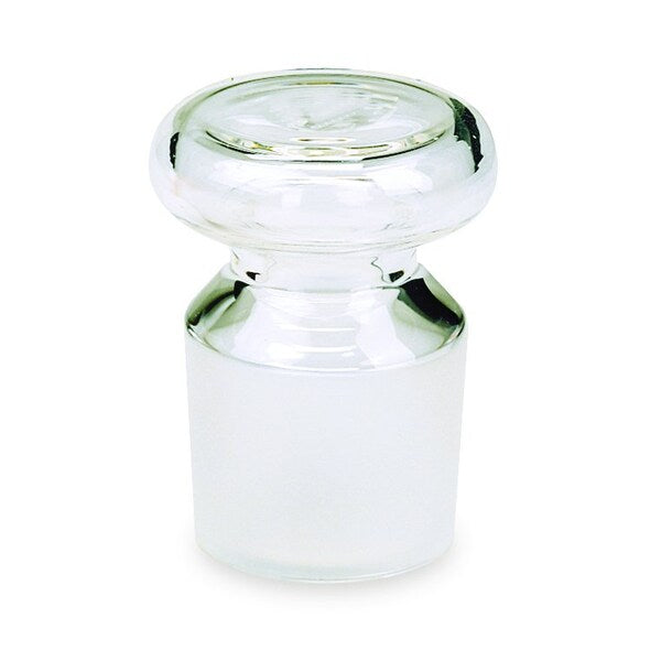 Ground Glass Flask Stoppers, Clear, , PK6