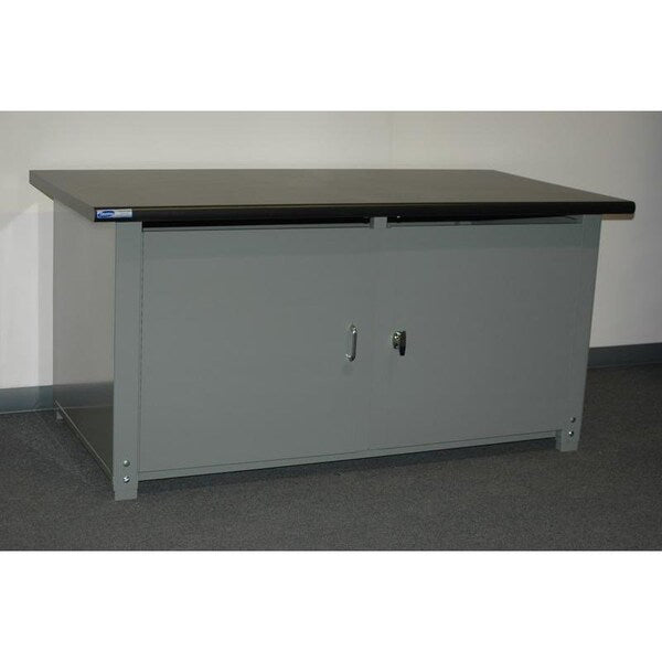 Cabinet Workbench W/ Swinging Doors