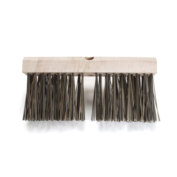 Broom Head, Gray, 5 in L Bristles