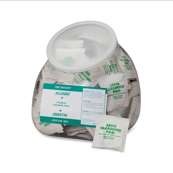 Eyewear Cleaning Wipes Bucket, PK200