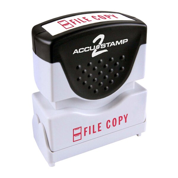 Message Stamp, File Copy, Red Ink