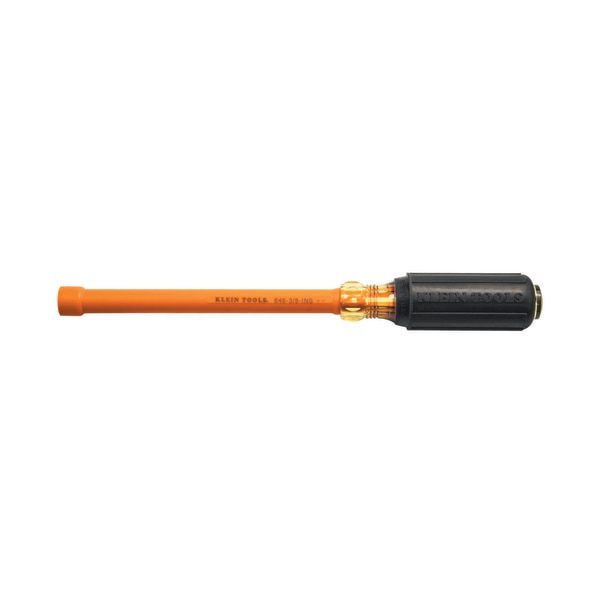 3/8-Inch Insulated Nut Driver, 6-Inch Hollow Shaft