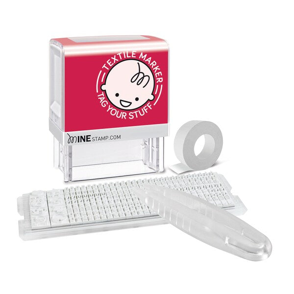 Textile Possession Stamp Kit, Black Ink