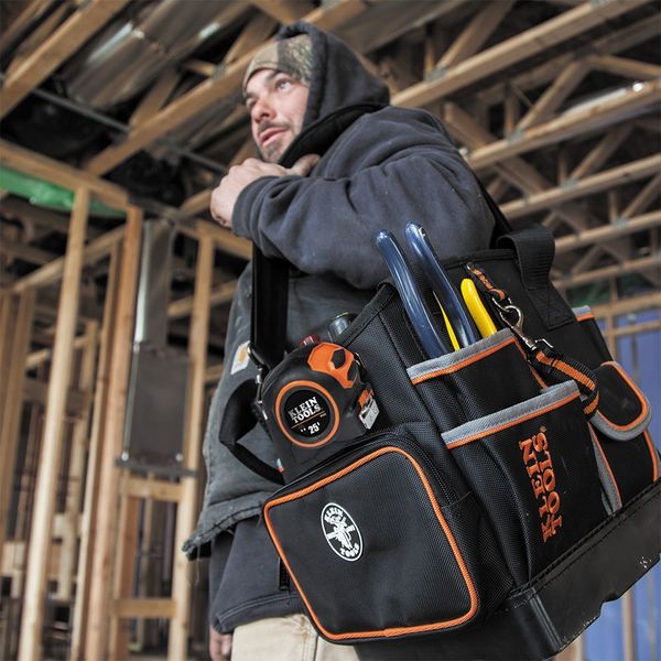Tool Bag, Tradesman Proâ¢ Tool Tote, 40 Pockets, 10-Inch