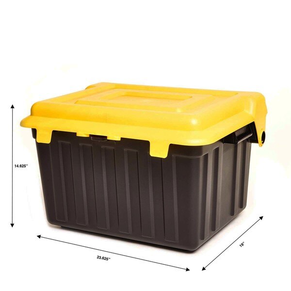 Attached Lid Container, 23-5/8inLx19inW