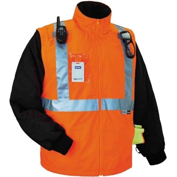 Hi Vis Thermal Jacket Kit, Orange, XL