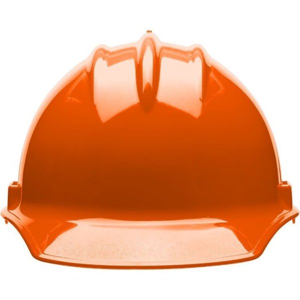 Front Brim Hard Hat, Type 1, Class G, Ratchet (6-Point), Orange