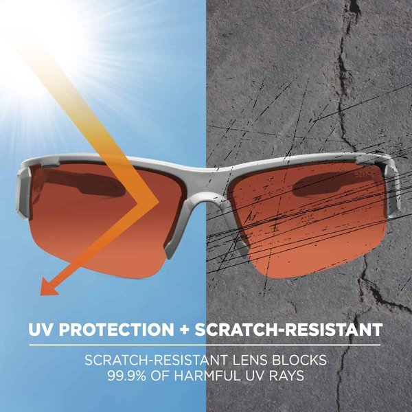 Polarized Safety Glasses, Polarized Copper Scratch-Resistant