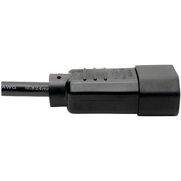 Power Cord, C14 to C13, 10A, 18AWG, 10ft