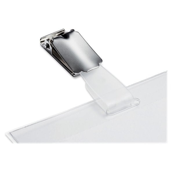 ID Badge Holder, Shell Style, PK25