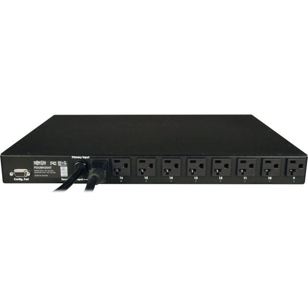 PDU, 20A, 16 Outlet, 12 ft, Black