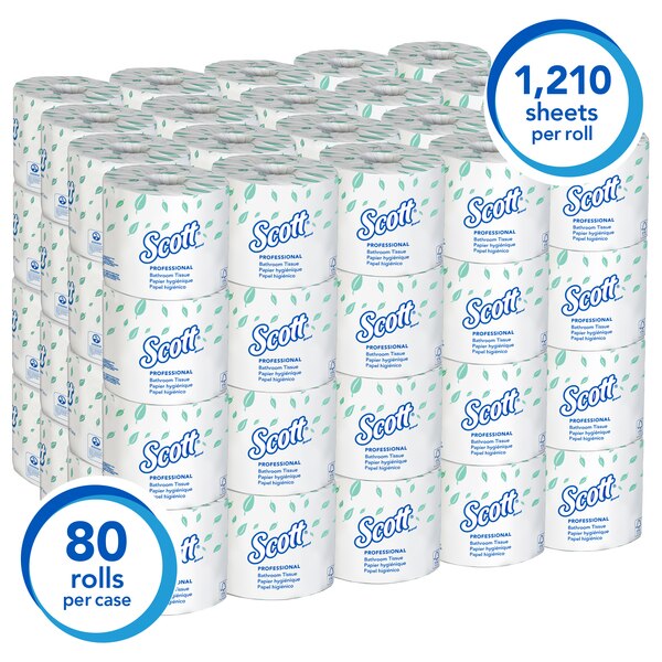Toilet Paper, 1210 Sheets, 80 PK