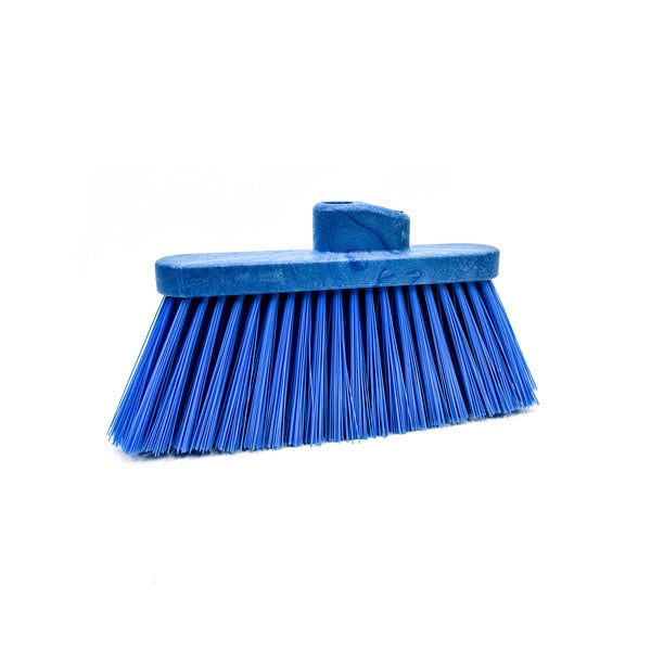 Broom Head, Blue, 4 in L Bristles