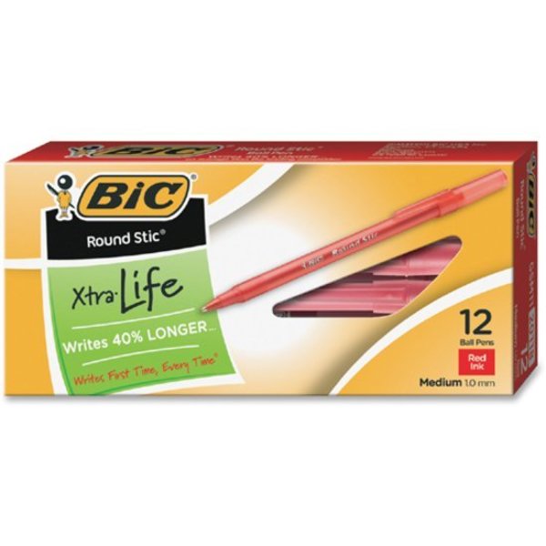 Pen, Roundstic, Bp, Med, Rd, Dz, PK12