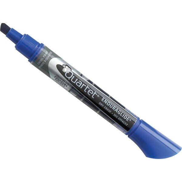Dry Erase Marker, Chisel Tip, Blue, PK12 Low Odor