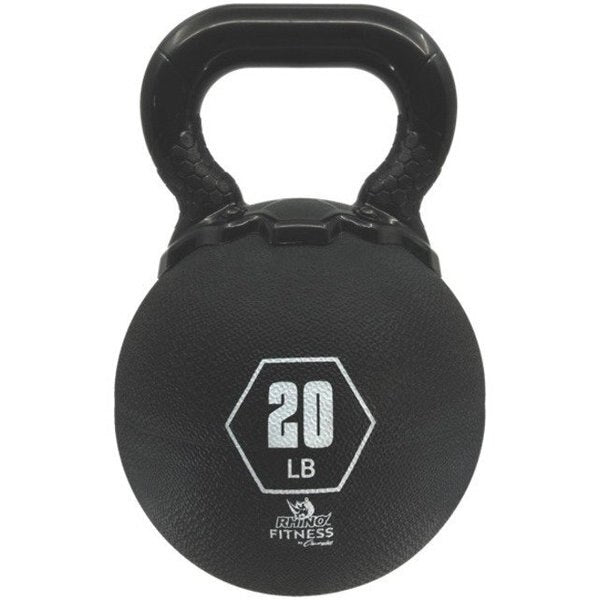Durable Rhino Kettle Bell, Red 20lb