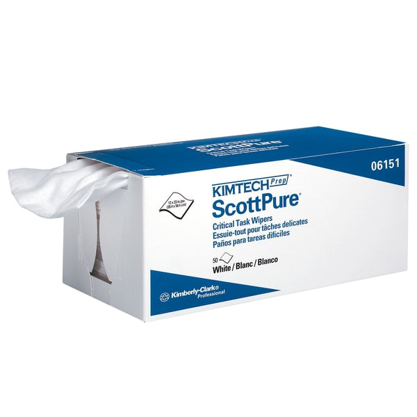Prep Critic Task Wipe Dispos LowLint Wipe WHT 8/Cs