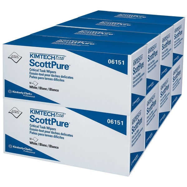 Prep Critic Task Wipe Dispos LowLint Wipe WHT 8/Cs