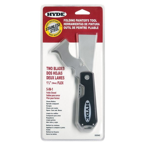 Folding Painters Tool, Dual Blade