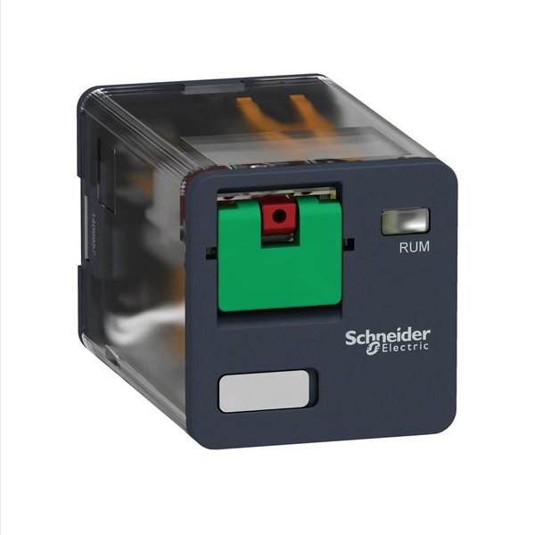 Universal plug-in relay - Zelio RUM - 2, 24V AC Coil Volts, 2 C/O