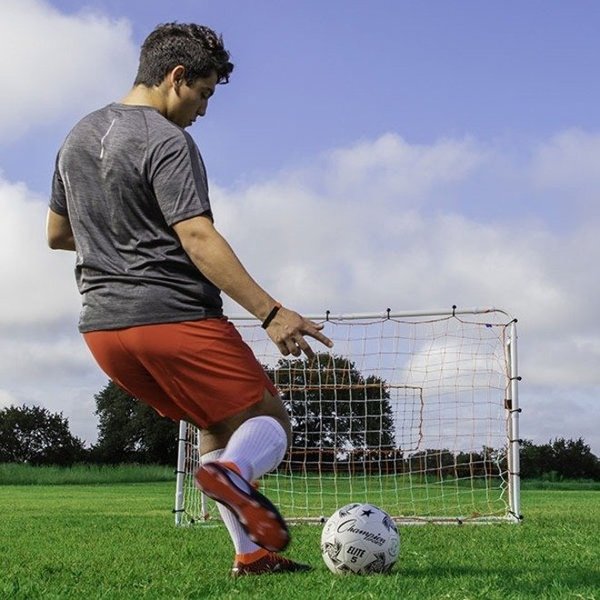 Soccer Goal Set, 3 in 1 Trainer, 6x3x4ft