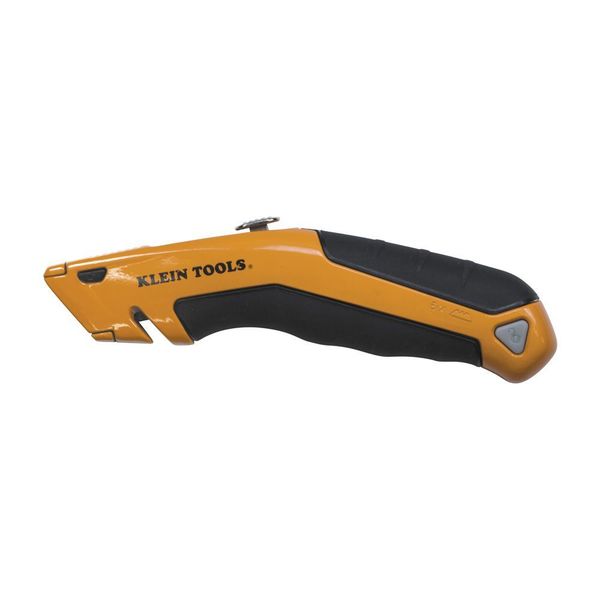 Utility Knife, Retractable, Utility, General Purpose, Rubber, 7 in L.