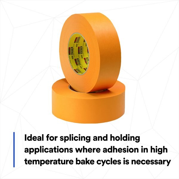Masking Tape, Orange, 60 yd., PK48