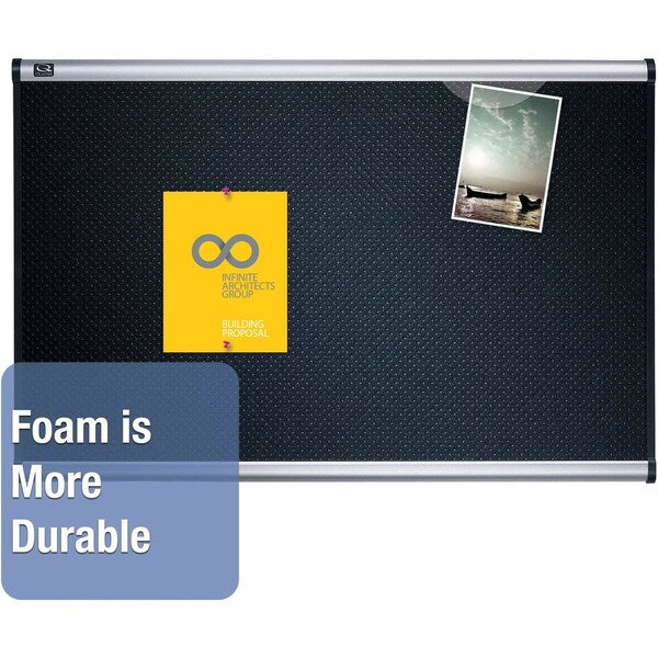 Foam Bulletin Board 3ft.x2ft., Aluminum frame