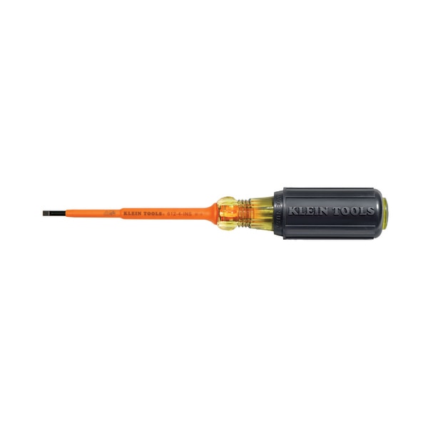 Insulated Slotted Screwdriver 1/8 in Round
