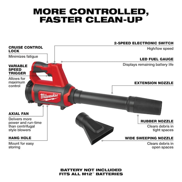 M12 Compact Spot Blower (Tool Only)