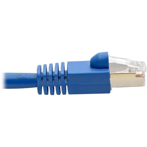 Cat6(a) Cable, Shielded (STP), Blue, 3ft