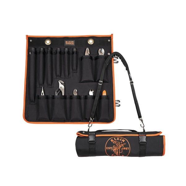 1000V Insulated Utility Tool Kit in Roll Up Pouch, 13 Piece
