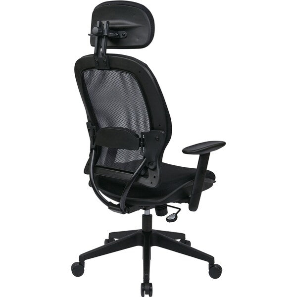 Managerial Chair, Fabric, 23-1/4