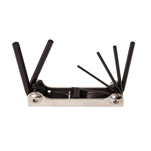 7 Piece Metric Fold-Up Hex Key Set, 70582