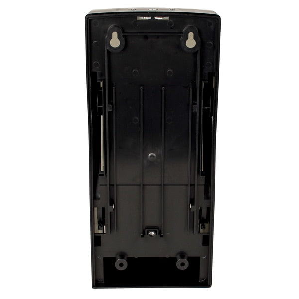 Vertical Single Roll Toilet Paper Dispenser (09021), Black, 6.0