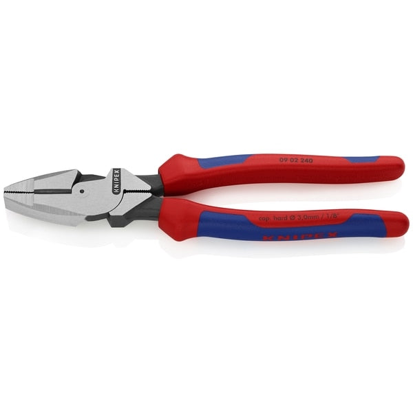 9-1/2'' High Leverage Lineman's New England Head-Comfort Grip