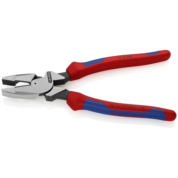 9-1/2'' High Leverage Lineman's New England Head-Comfort Grip